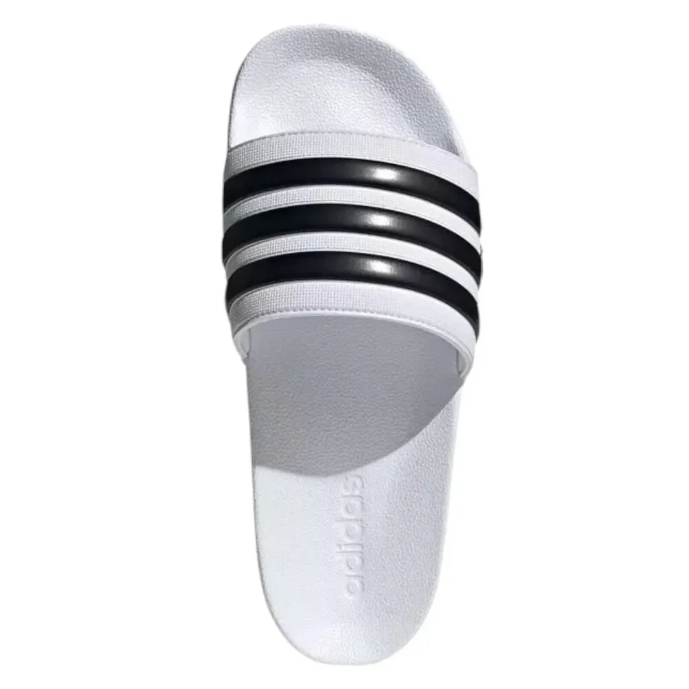 adidas Slides Men's‎ Size 12 Adilette Shower White/Core Black/White Sandals